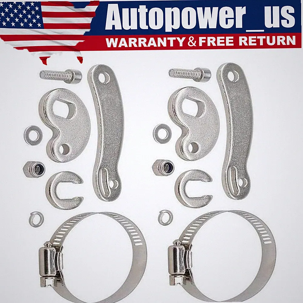 2 E-Bike Electric Bicycle Universal Torque Arm Silver Fit For Front Or Rear US