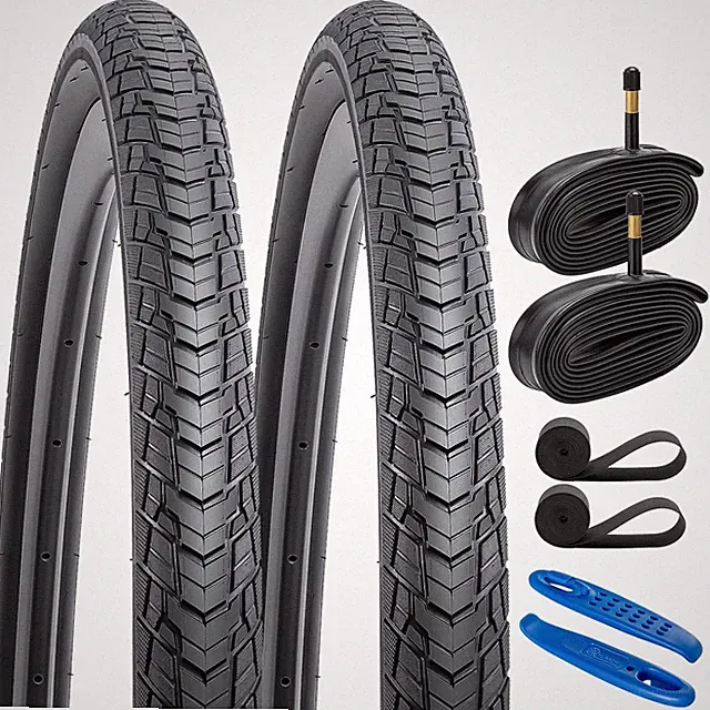 Bike Tires 700x40c 42-622 Heavy Duty Road Gravel Bicycle YUNSCM Y-1129 2-PCS