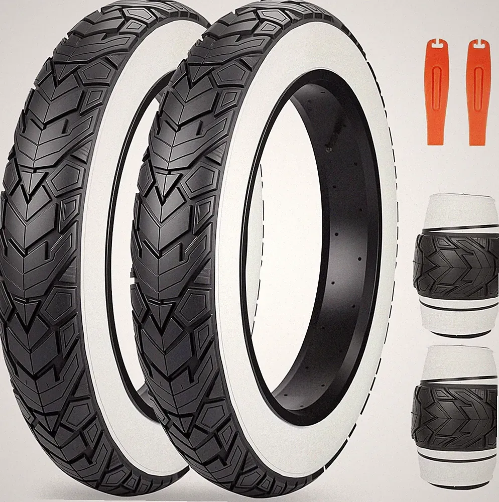 Fat Bike Tire 20/26 X 4.0 Inch Fat Tire 20/26 Inch Heavy Duty Grooves Foldable R