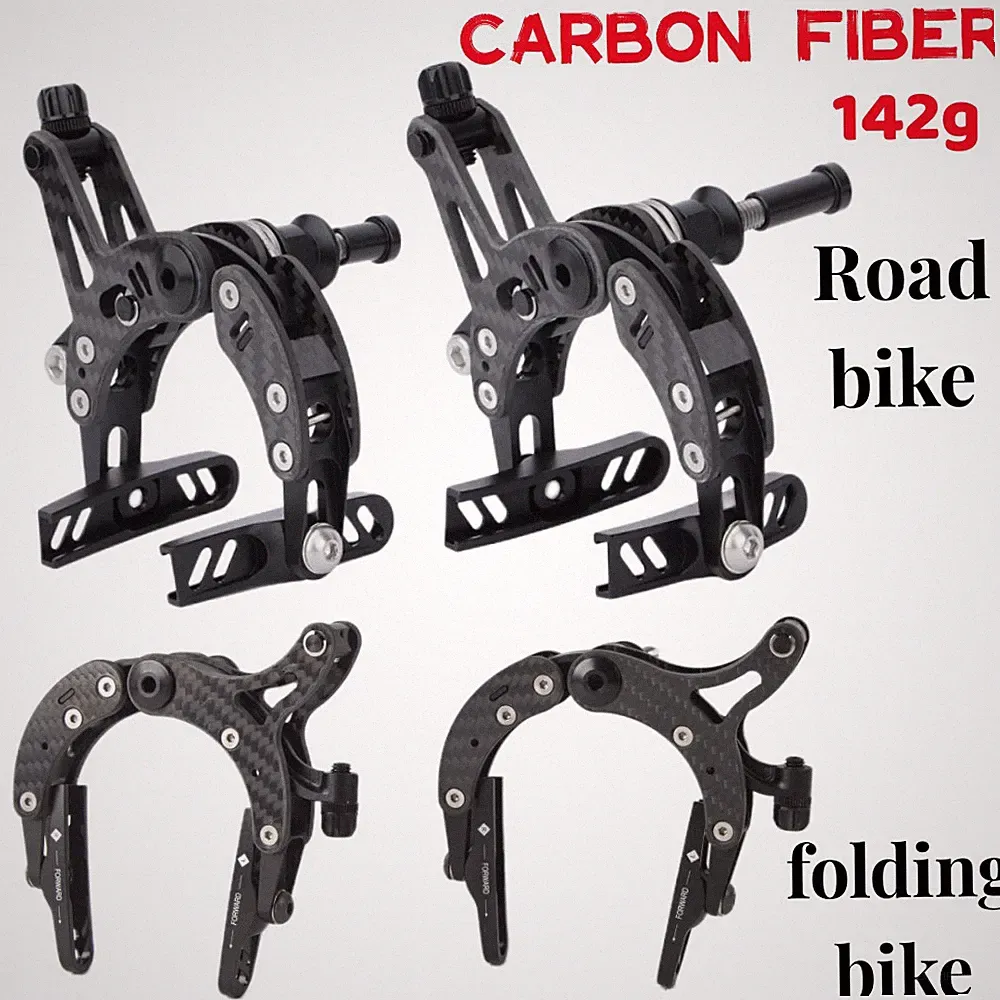 Folding Road Bike Carbon Fiber Side Pull Rim Brake C Brake Dual Pivot Caliper