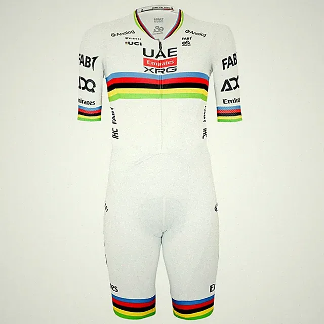 men's uae team Cycling Jersey cycling Bodysuit cycling jumpsuit Triathlon race