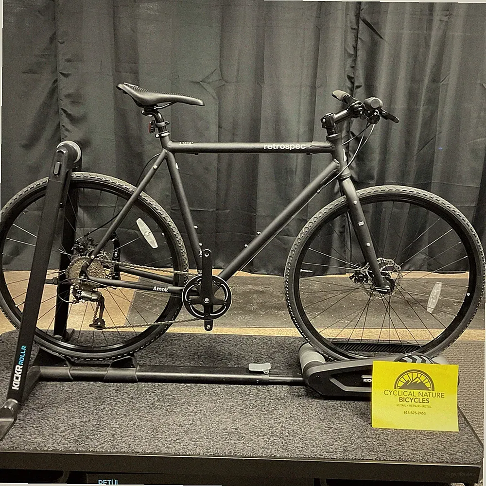 NEW Unbuilt Bike in a box ! Retrospec Amok Hybrid Bicycle Shimano 1 x 8 Disc
