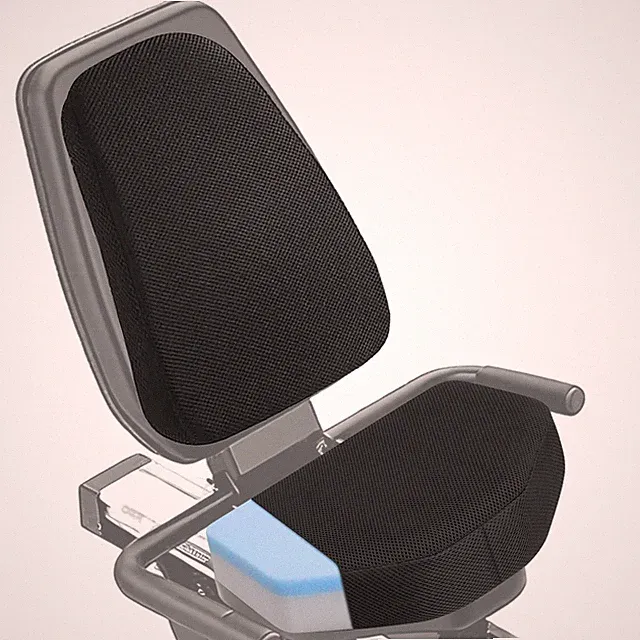 Universal Recumbent Bike Seat Cushion Set,Stationary Bike seat,3in Extra Thic...