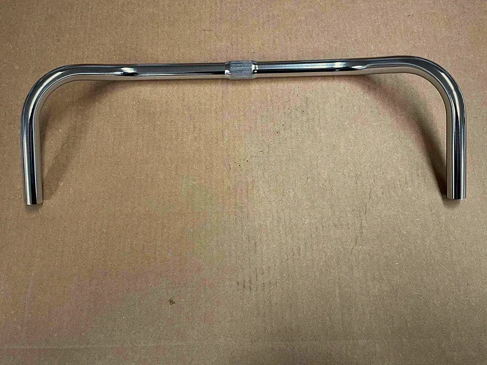 Vintage Bicycle 22 1/2" Touring Handlebars Nice Chrome Middleweight Lightweight